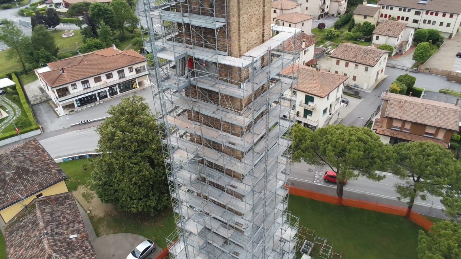 Restauro del campanile della chiesa parrocchiale di Breda di Piave